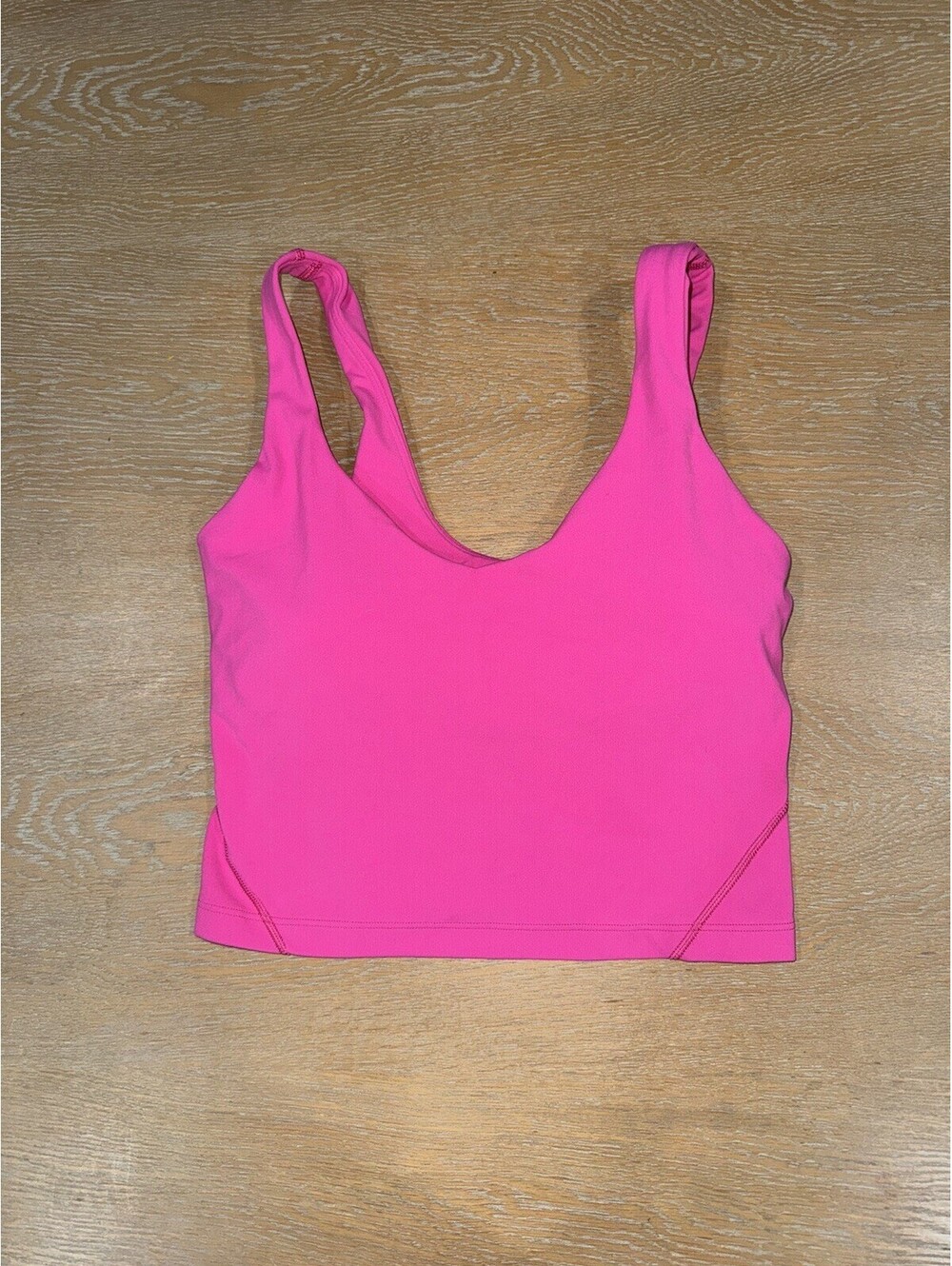 Lululemon Align Tank Top SIZE 2 Sonic Pink Pads Included